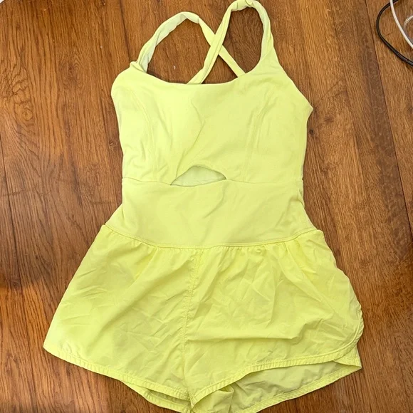 Free People Movement Righteous Runsie Athletic Dress with Cross Back XS - Picture 2 of 2